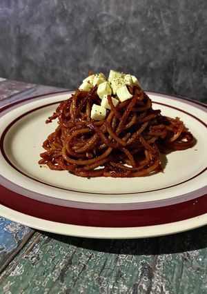 暗殺者のクリームチーズパスタ-レシピのメイン写真