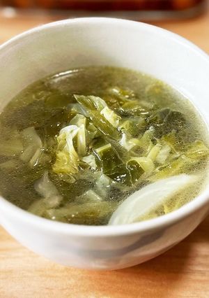 キャベツだけスープ♪材料1つ&鍋1つ-レシピのメイン写真