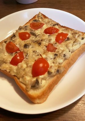 しめじトースト-レシピのメイン写真