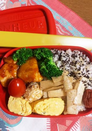 3/2 よっちゃんヤンニョムチキンお弁当-レシピのメイン写真
