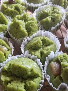 米粉抹茶蒸しパン-レシピのメイン写真