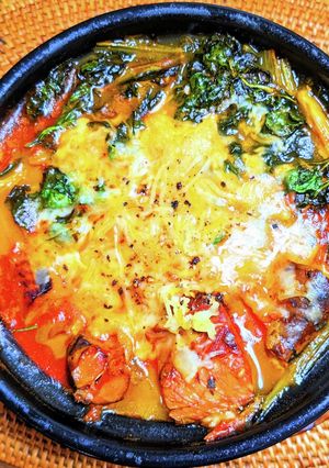 鯖缶トマト鍋-レシピのメイン写真