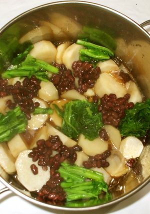 里芋あずき煮♪肥満むくみによる頭痛に薬膳-レシピのメイン写真