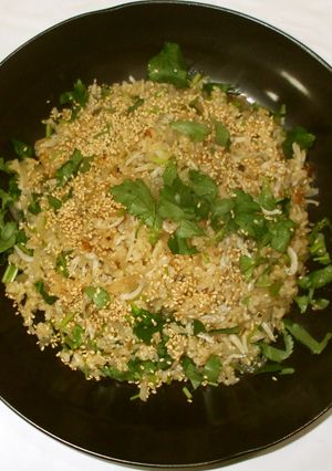 玄米大根炊き込みご飯♪慢性頭痛に漢方薬膳-レシピのメイン写真