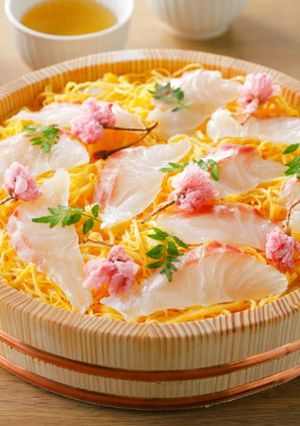 ひな祭りに♪鯛のちらし寿司-レシピのメイン写真
