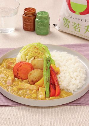 雪若丸で美味しいコーンクリームカレー-レシピのメイン写真
