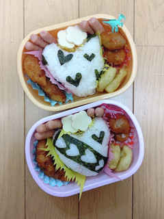 お弁当 双子 記録用 ♪♩♫-レシピのメイン写真
