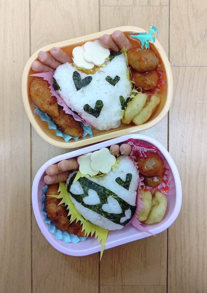 お弁当 双子 記録用 ♪♩♫-レシピのメイン写真