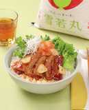 雪若丸で美味しいスタミナサムギョプサル丼