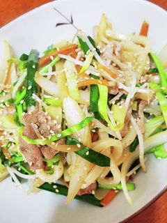 焼きうどん-レシピのメイン写真