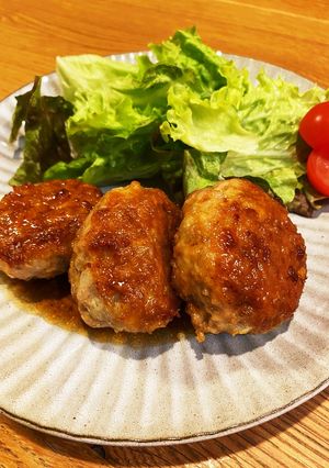 蓮根入りつくね-レシピのメイン写真
