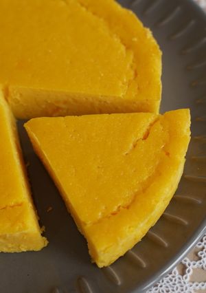 栄養士＊腸活かぼちゃヨーグルトケーキ-レシピのメイン写真