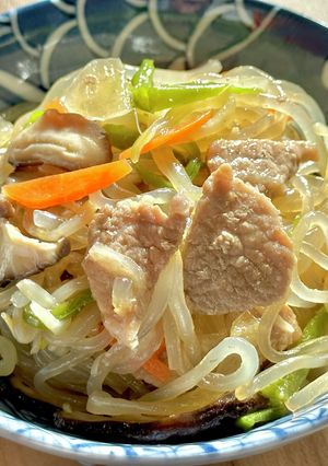 maepoの豚肉チャプチェ風-レシピのメイン写真