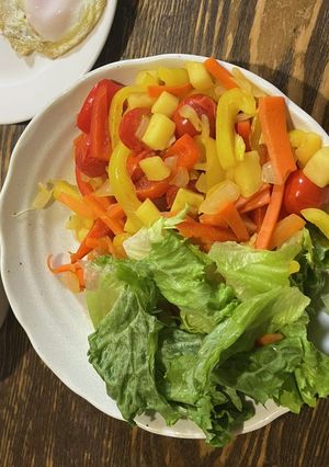 簡単！ビタミン重視のホットサラダ-レシピのメイン写真