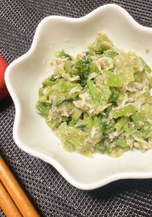 簡単！ご飯のお供！かぶの葉ふりかけ-レシピのメイン写真
