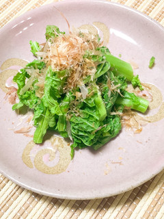 菜の花お浸し-レシピのメイン写真