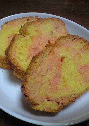 桜のパウンドケーキ-レシピのメイン写真