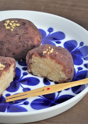大豆ミートで糖質カットおはぎ-レシピのメイン写真
