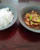 減塩 低たんぱく 肉汁つけうどん