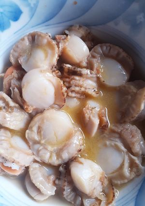 簡単★ベビーホタテのレンチンバター醤油味-レシピのメイン写真