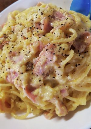 のびーるじゃがいもカルボナーラ-レシピのメイン写真