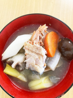 鮭のあらで作る三平汁♪-レシピのメイン写真