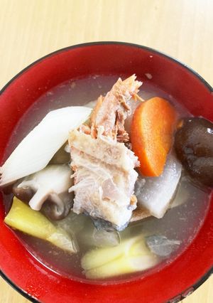 鮭のあらで作る三平汁♪-レシピのメイン写真