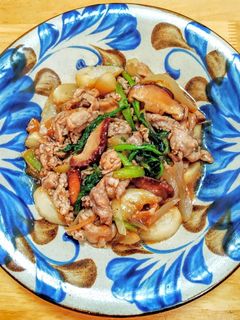 豚こま肉と蕪のオイスターソース炒め-レシピのメイン写真