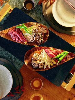 牛肉とキノコの朴葉焼き-レシピのメイン写真