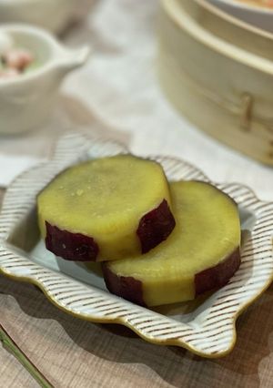 煮崩れしない さつまいも の 甘煮-レシピのメイン写真