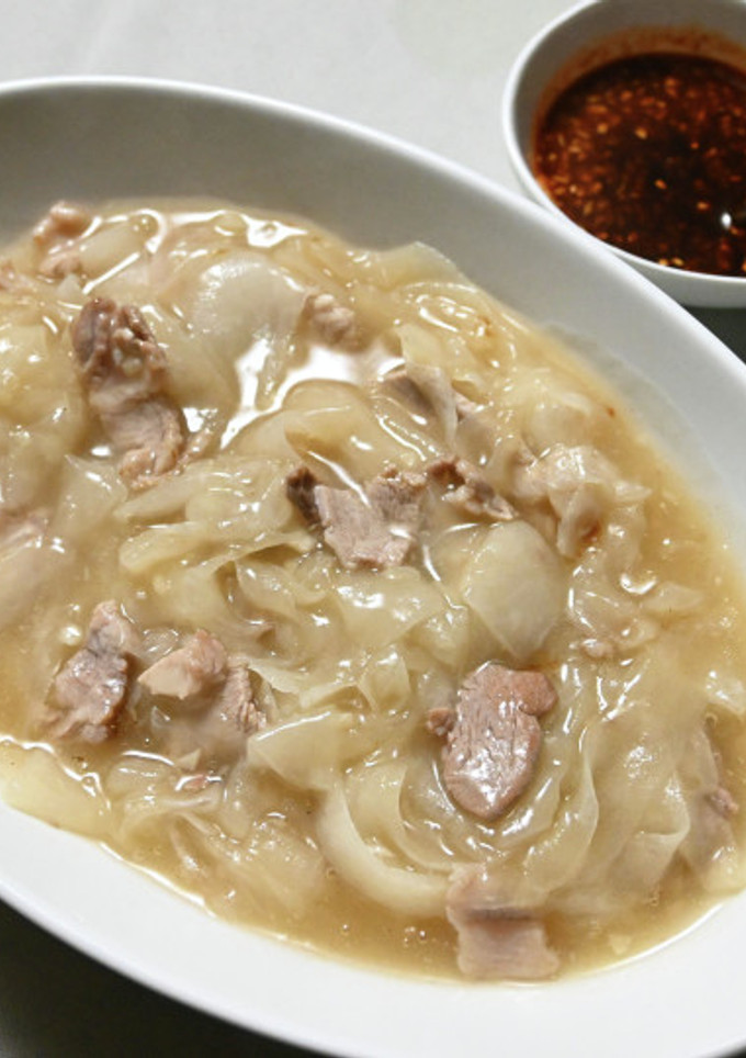 ひらひら大根と豚肉のとろとろ煮-レシピのメイン写真