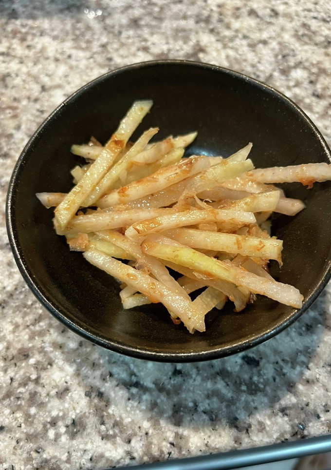 大根と梅の和物-レシピのメイン写真