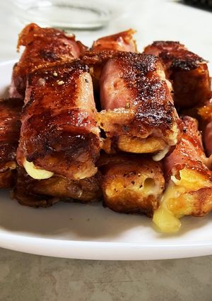 ベーコンのチーズポテト巻き-レシピのメイン写真