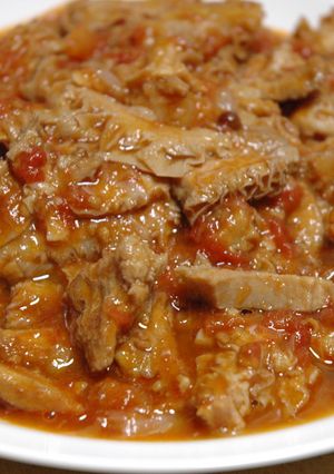 トリッパ　・　ハチノスのトマト煮込み-レシピのメイン写真