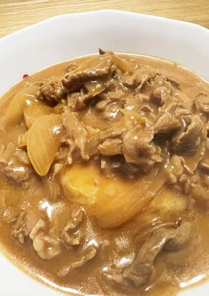 米粉で作る　簡単ハッシュドビーフ　うまし-レシピのメイン写真