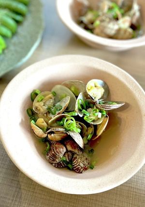 塩麹 で つくる あさりの酒蒸し-レシピのメイン写真