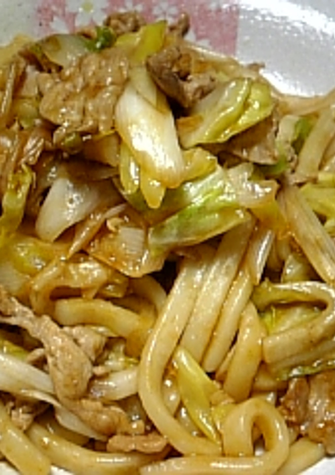 ★我が家の定番♪ｼﾝﾌﾟﾙ焼きうどん★-レシピのメイン写真