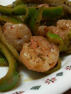 ケイジャン風味・エビ炒め-レシピのメイン写真