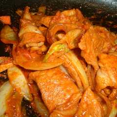 รูปของ 韓国料理★超簡単！豚肉のコチュジャン炒め