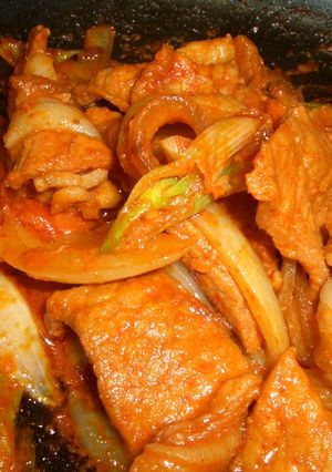 韓国料理★超簡単！豚肉のコチュジャン炒め-レシピのメイン写真