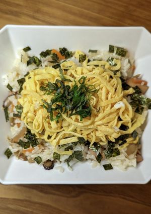 昔から作ってる　ちらし寿司-レシピのメイン写真