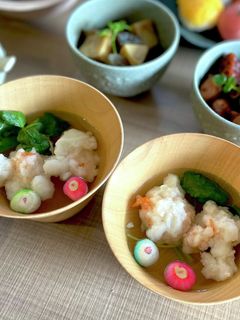 海老団子 の すまし汁-レシピのメイン写真