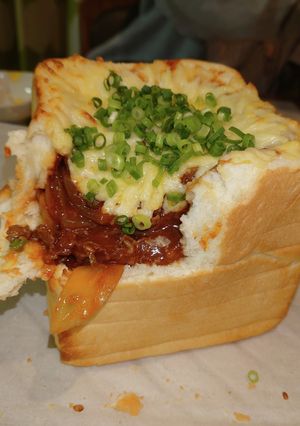 パン一斤　まるごと　ビーフシチュー-レシピのメイン写真