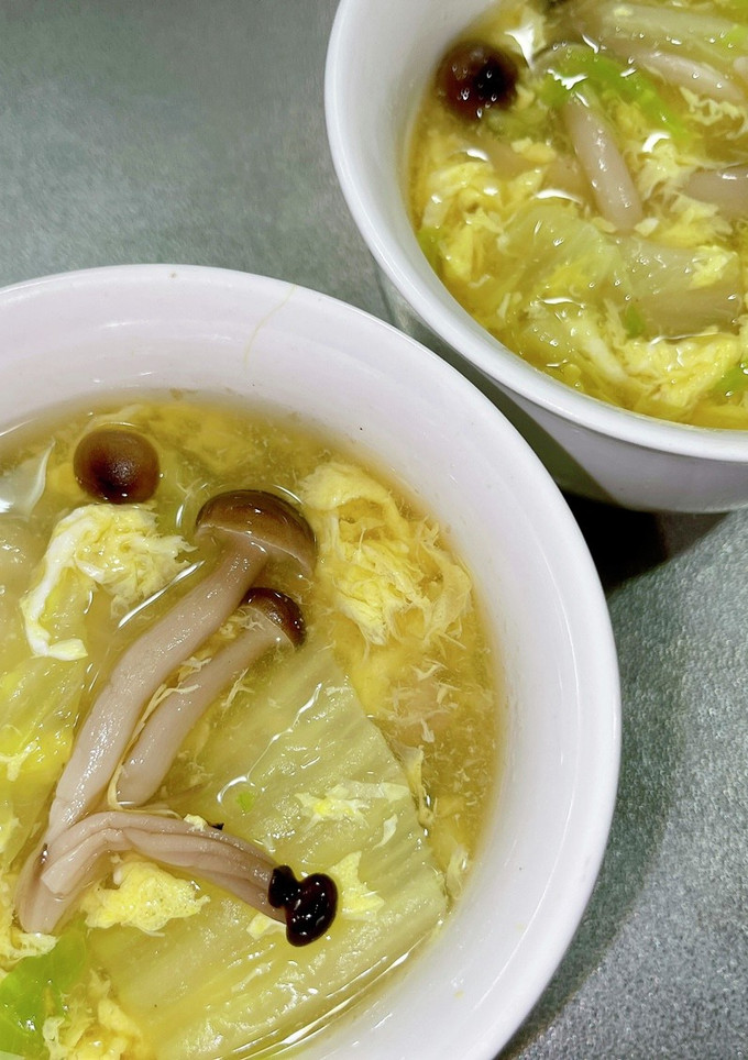 白菜消費に！ふわふわとろとろ中華スープ-レシピのメイン写真