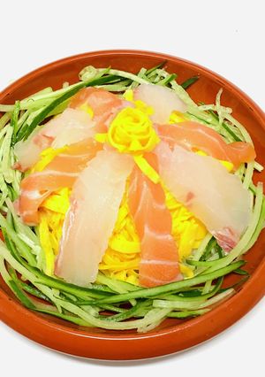 雛祭りにカップで作るちらし寿司-レシピのメイン写真
