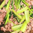 ◇♪簡単!小松菜と合挽き肉の炒め煮♪◇