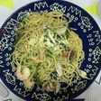 海老とブロッコリーのパスタ