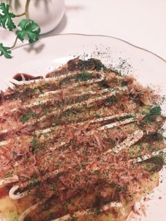 米粉の白菜チヂミ(お好み焼き和風)-レシピのメイン写真