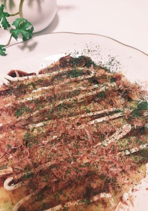 米粉の白菜チヂミ（お好み焼き和風）-レシピのメイン写真
