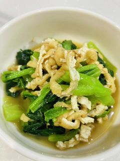 小松菜と油揚げの煮浸し♪簡単だしが決めて-レシピのメイン写真